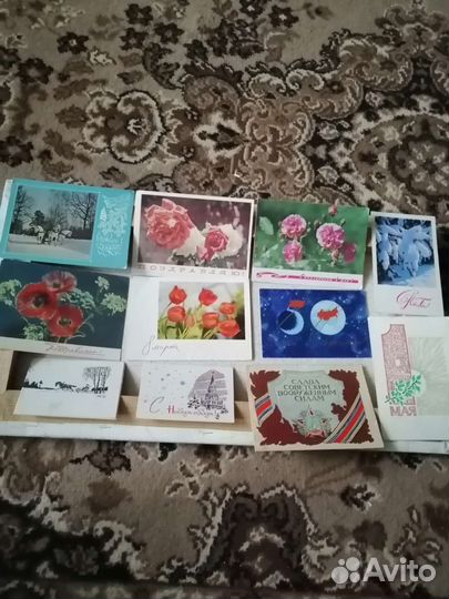 Открытки СССР 1950-1960 годов