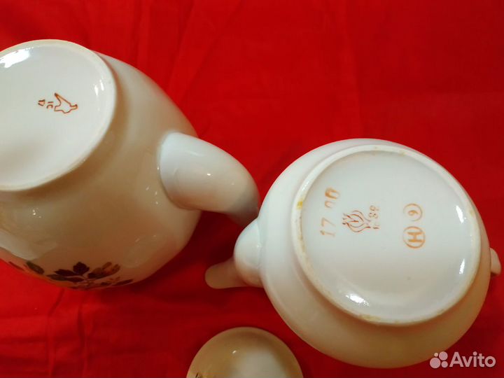 Заварочные чайники заводов Пролетарий и Дулево ссс