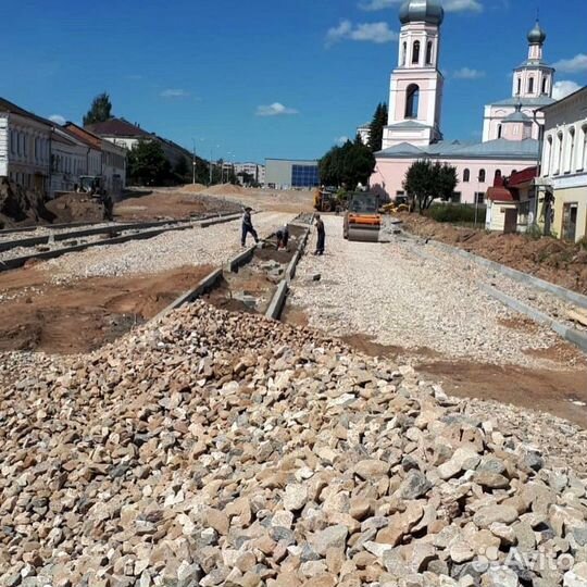 Щебень гравийный с доставкой