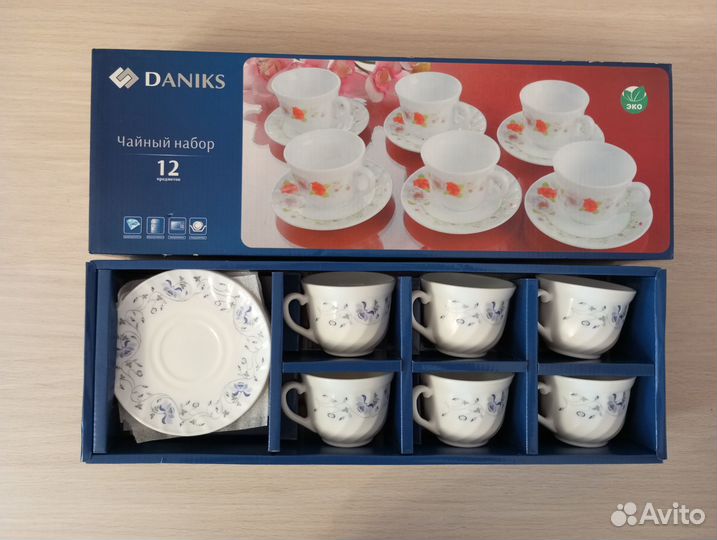 Чайный набор Daniks, 6 персон