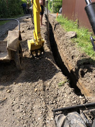 Аренда Услуги Мини Экскаватора с оператором
