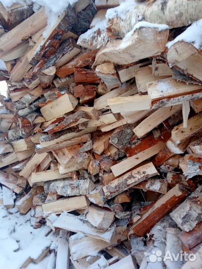 Дрова березовые колотые