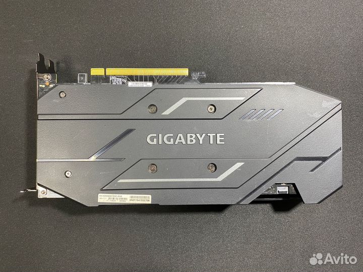Gigabyte RTX 2060 Super Windforce вентиляторы 100