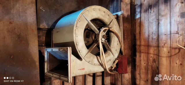 Вентилятор центробежный судовой