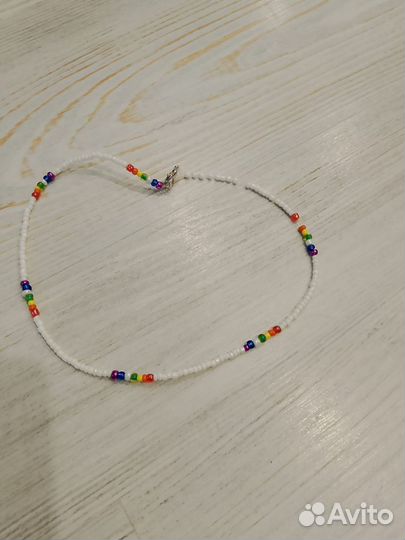 Чокер из бисера