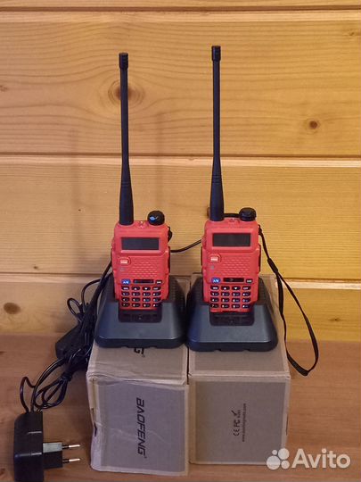 Две радиостанции Baofeng 5w