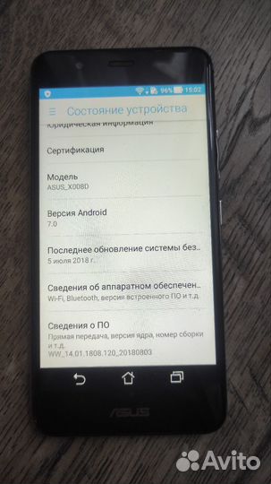 Телефон asus