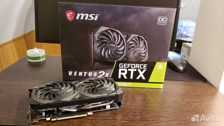 Видеокарта MSI RTX 3060 Ti