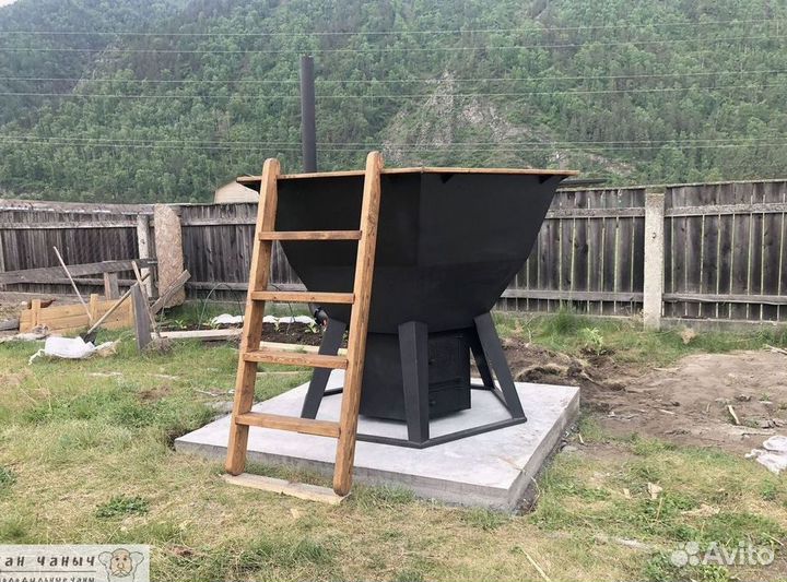 Банный чан на 4-6 человек