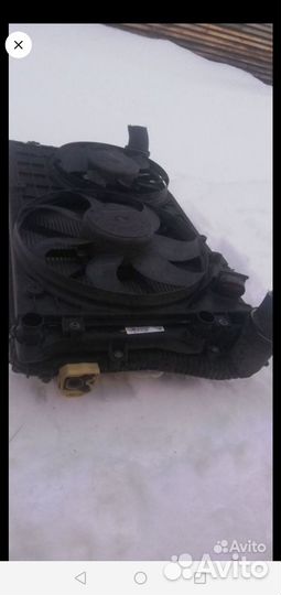 Радиатор, кондиционер, вентилятор