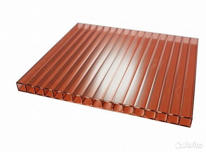 Поликарбонат сотовый 10