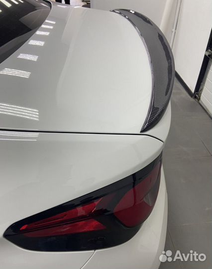Спойлер зеркала карбон BMW G30 G31 рестайлинг