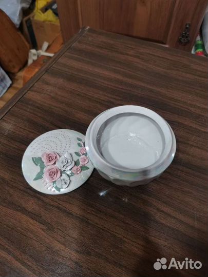 Шкатулка кисловодский фарфор