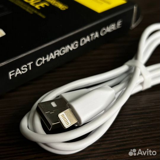 USB-кабель hoco X1, 2 метра для iPhone, белый