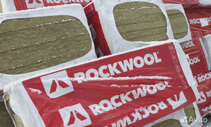 Утеплитель Роквул Венти баттс оптима 100 мм