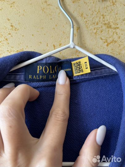 Polo ralph lauren кофта на молнии