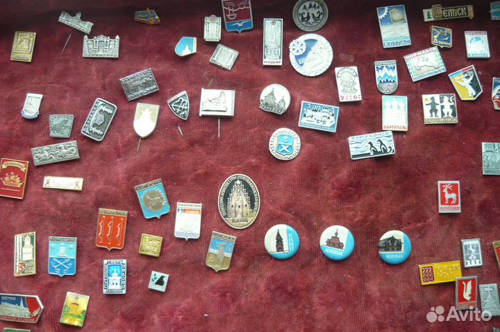 Значки города СССР