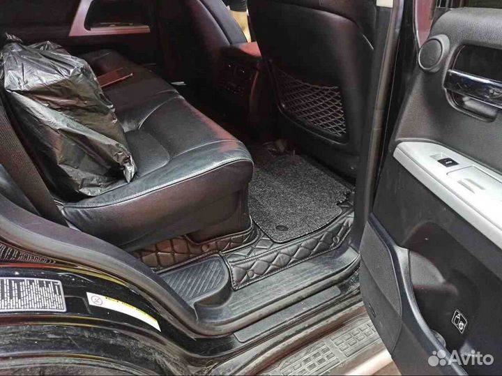 3Д коврики из экокожи toyota land cruiser 200