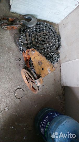 Лебедка ручная червячная СССР