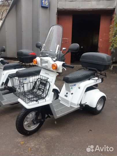 Honda gyro х pgm для двоих белые