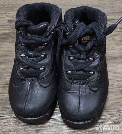 Ботинки кожаные, осенние 26,timberland