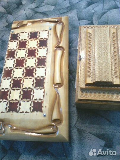 Нарды и шахматы в одном. Эксклюзивный вариант