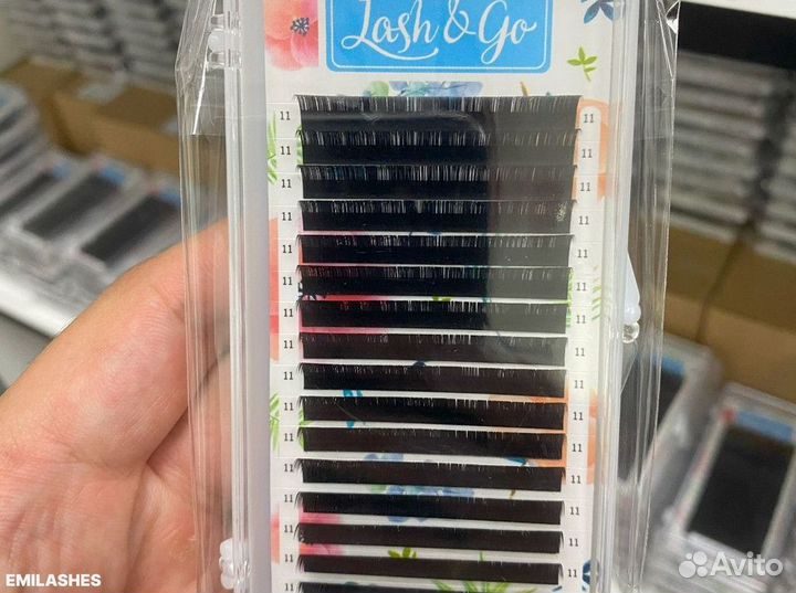 Ресницы для наращивания lash&go D