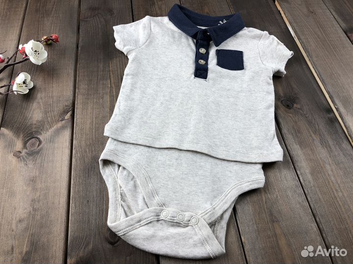 Боди с футболкой для мальчика 62 68