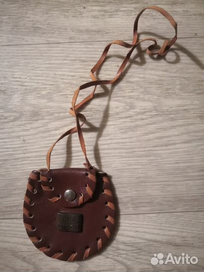 Мини сумочка для варгана кожа