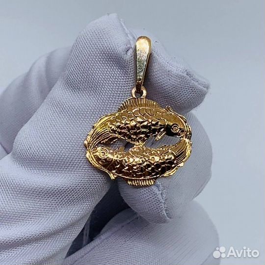 Золотая подвеска