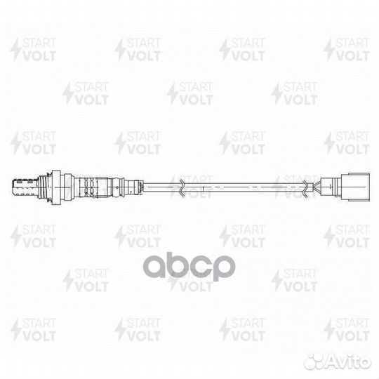 Датчик кислорода (после катализатора) 320 мм VS-OS