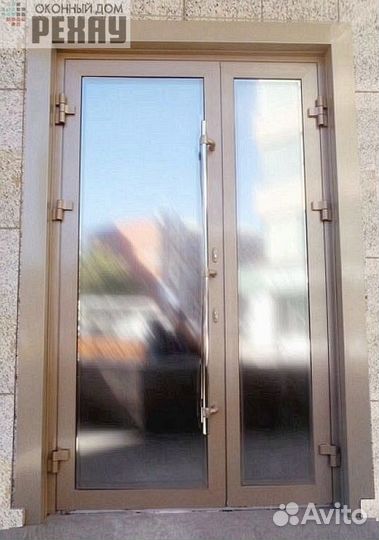 Алюминиевые входные двери
