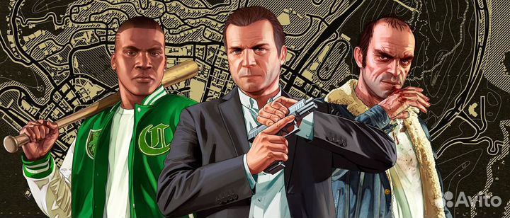 Grand Theft Auto 5 для PS4/PS5 на русском