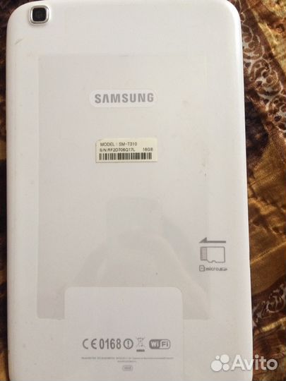 Планшет samsung galaxy Tab 3 (битый)