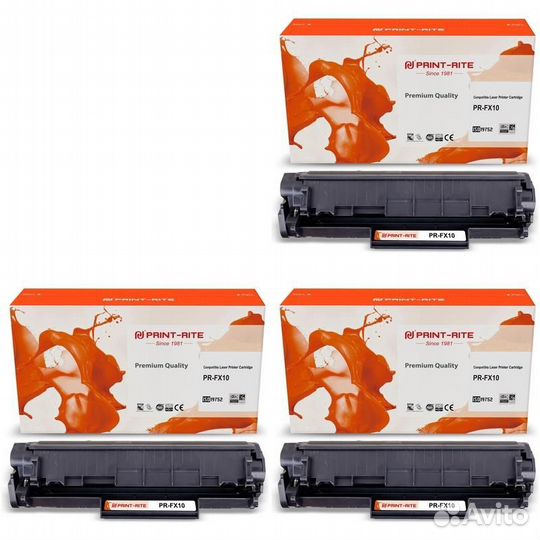 Картридж Print-Rite PR-FX10-3PK 1459173