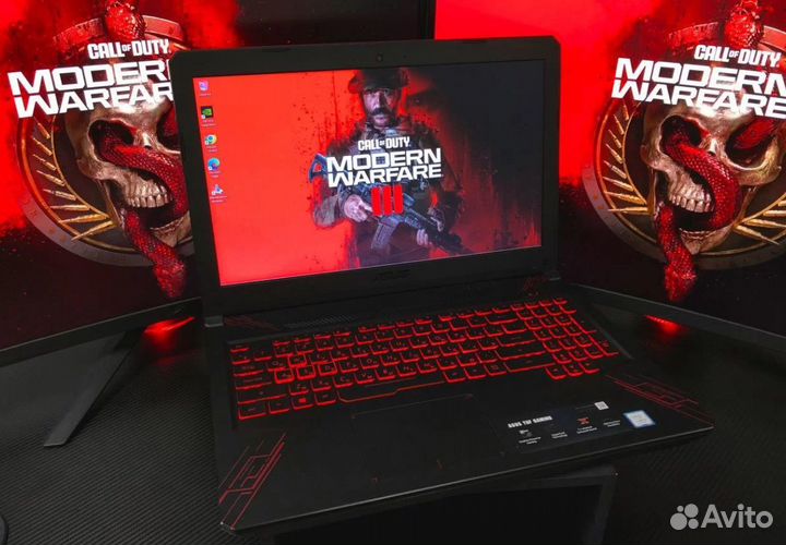 Игровой ноутбук Asus TUF Gaming Geforce GTX