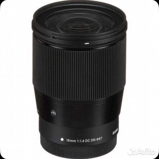 Sigma 16mm f/1.4 DC DN Contemporary Canon EF-M