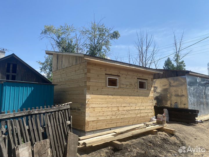 Баня из бруса 3*4м