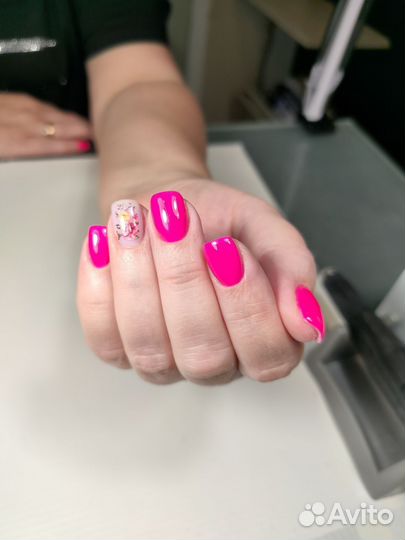 Маникюр, гель-лак, укрепление