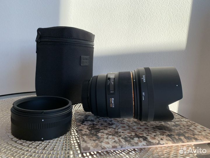 Объектив Sigma EX 85mm