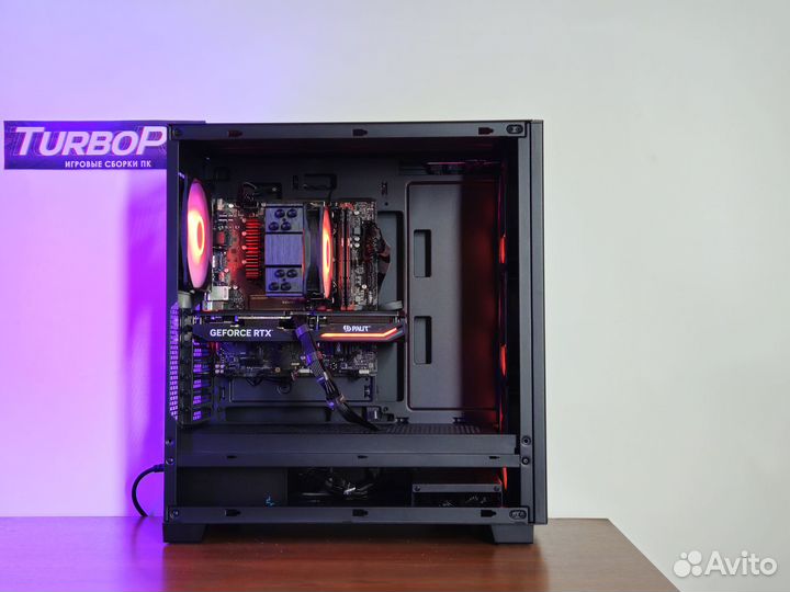 Игровой компьютер Intel i5 12400 и RTX 4070
