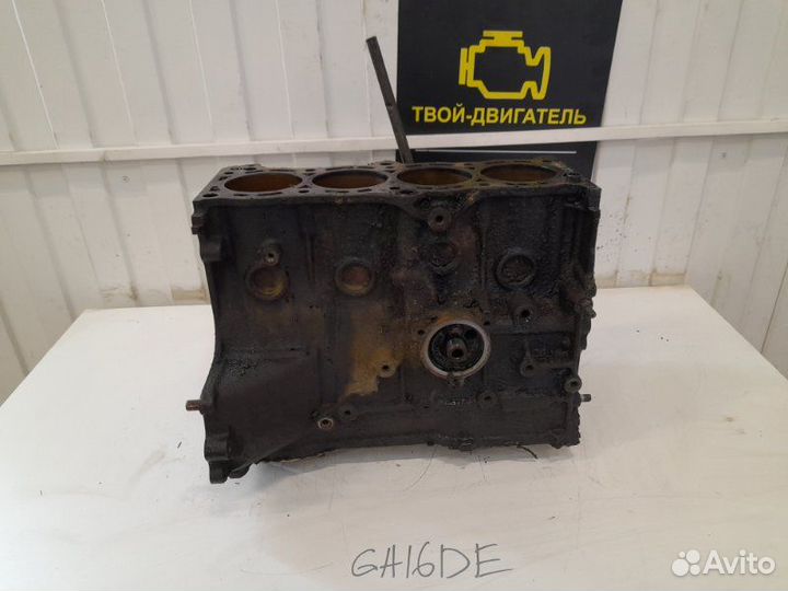 Блок цилиндров Nissan Primera GA16DE