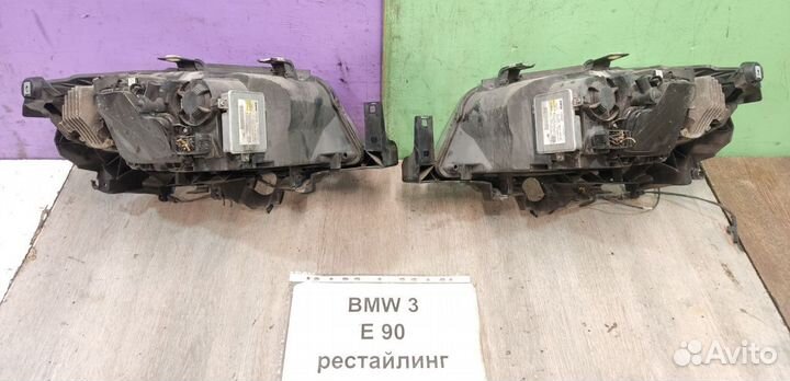 Фара ксенон+диод пара BMW 3 E90, рест, 2009г