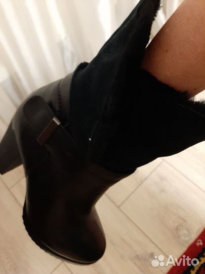 Ботинки полностью натуральные