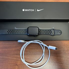 Часы Apple Watch Nike Series 7 45 mm