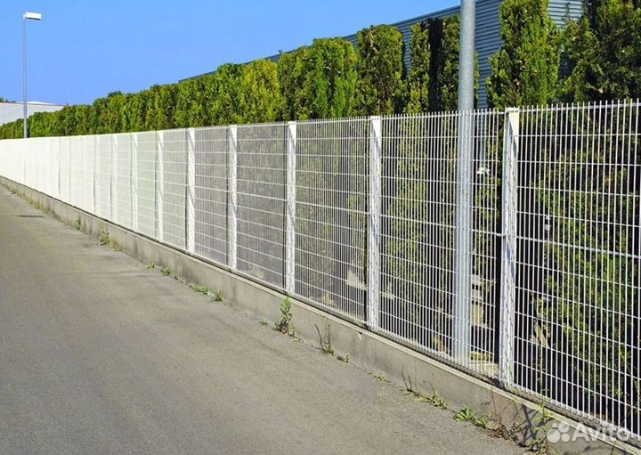 Забор из 3D сетки под ключ качественно