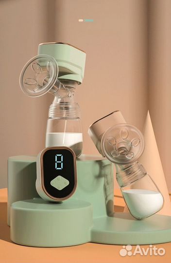 Молокоотсос электрический+ соска Pigeon