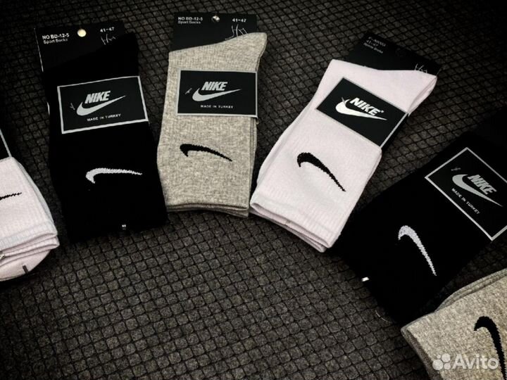 Носки nike высокие