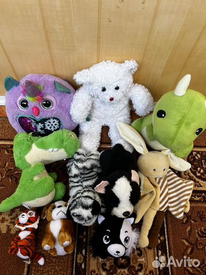 Мягкие игрушки пакетом