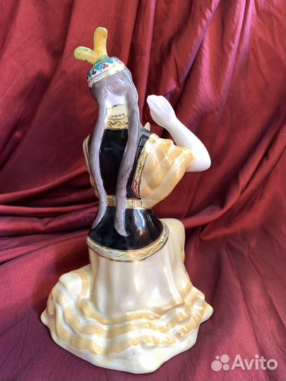 Казахский танец статуэтка дфз 1960-е годы